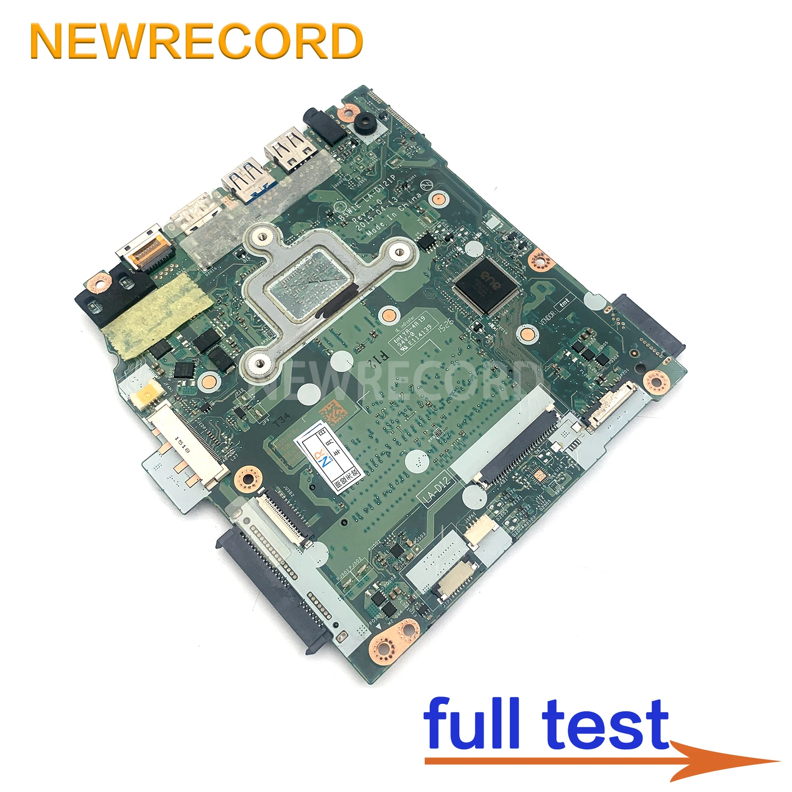 Imagem -04 - Laptop Mainboard para Acer Aspire Es1520 Es1-521 Es1-522 B5w1e La-d121p Nbg2k11002 Nb.g2k11.002 Ddr3 E16010 Cpu Ddr3 100 Testado