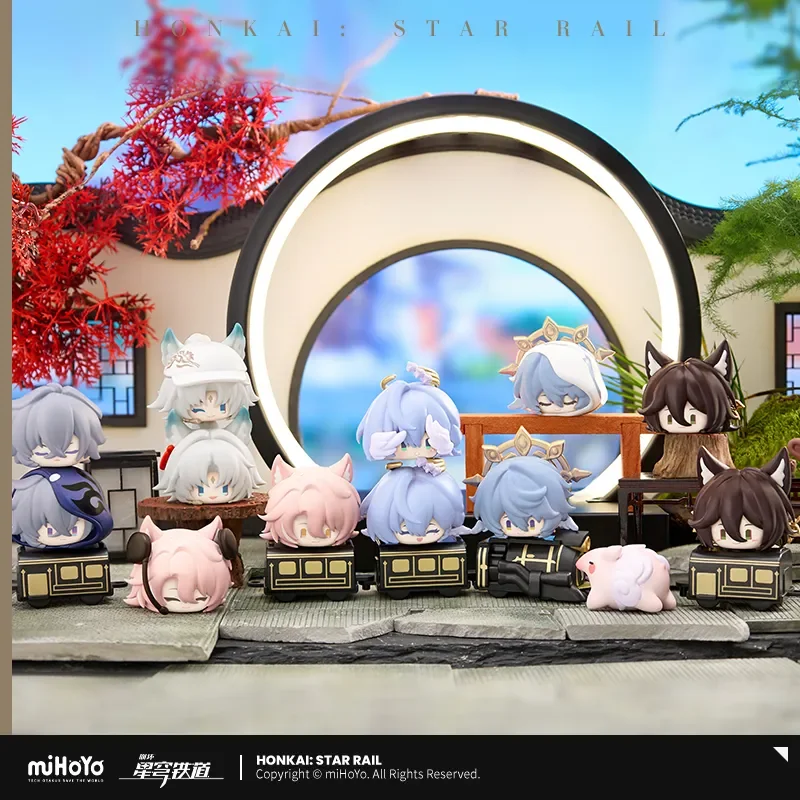 

Sunsyea Honkai Star Rail Official Merch miHoYo Original Q Version Small Figure Ornaments Sunday Robin Jiaoqiu Moze