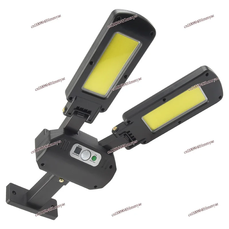 

Split two-sided solar wall lamp, outdoor garden lamp, human body induction small street lamp