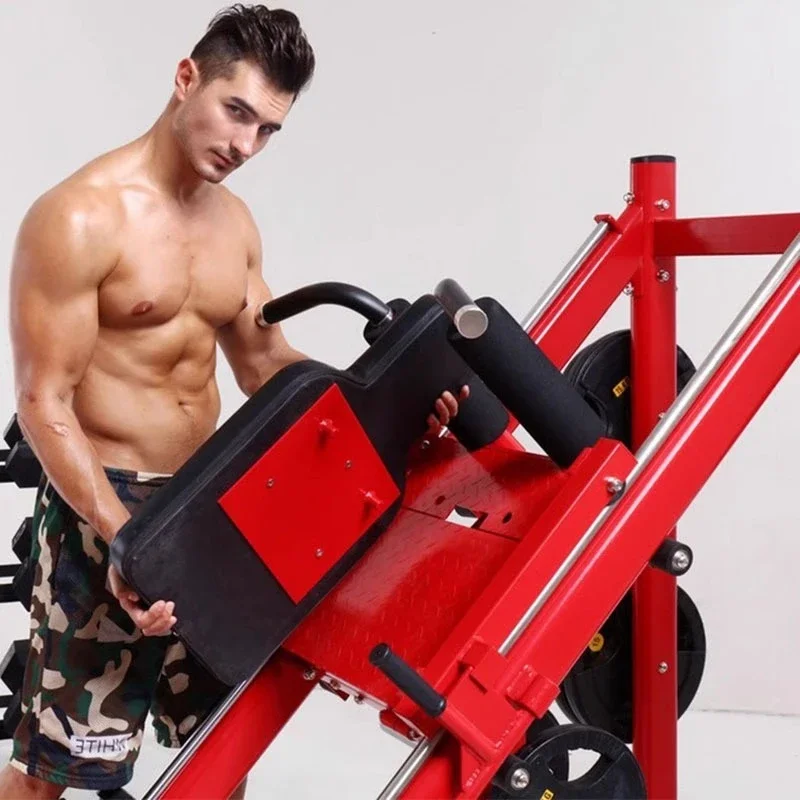 Household 45-degree inverted pedal machine two-in-one dual-purpose squat machine and inverted pedal machine