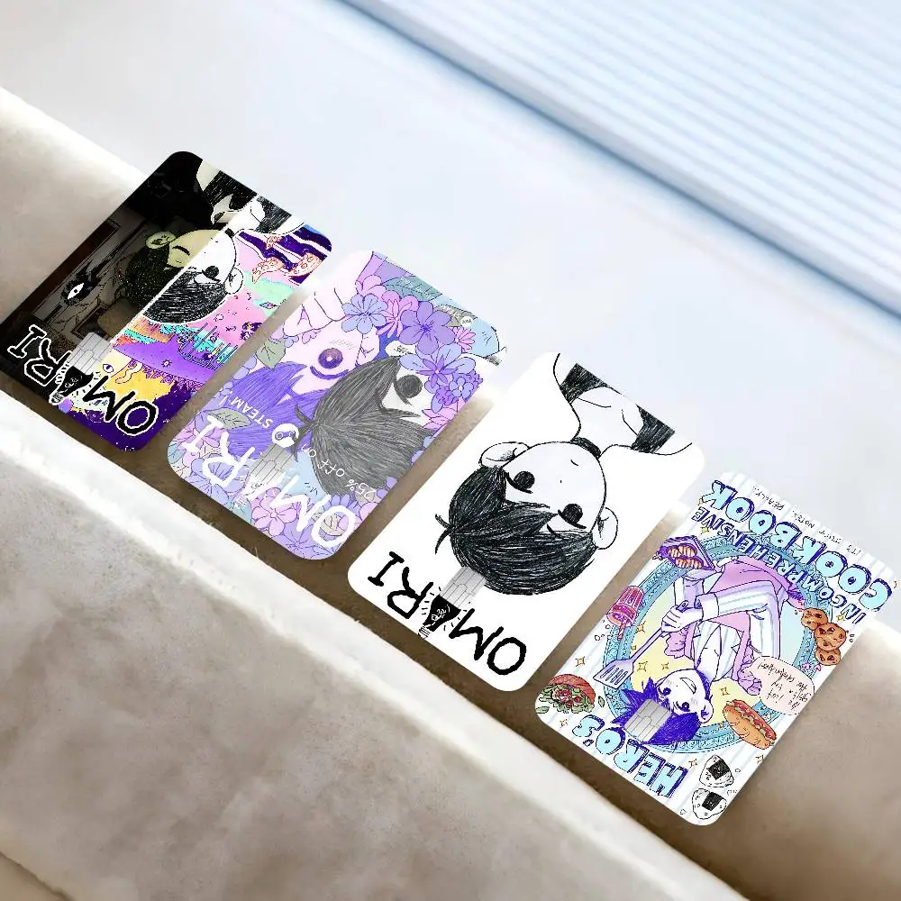 الكلاسيكية الساخنة الرعب لعبة فيديو Omori الأزياء ماتي الذهب الفضة الأسود ماتي فيلم الجلد ملصق الشريط لبطاقة الخصم الائتمان البنك