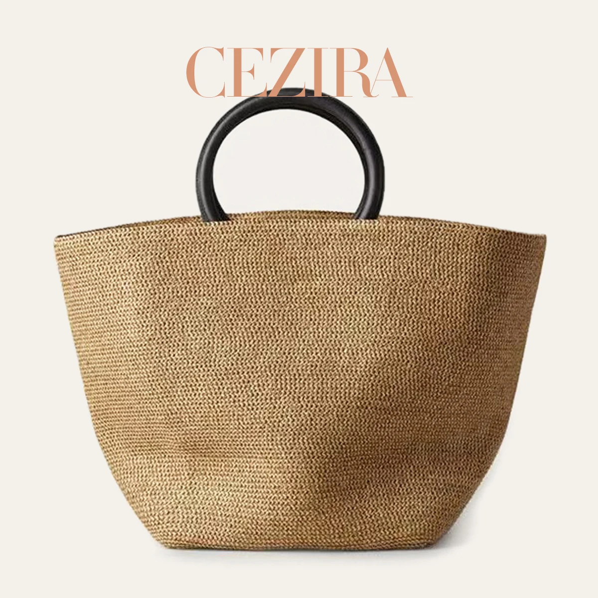 Women'S Bags Holiday - CR 여성용 캐주얼 스트로 소재 해변용