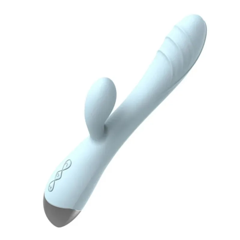 Multi-Strength Dual Vibration Massage Rod Deep & External Skin Relax Instrument IPX6 Waterproof USB Rechargeable Multi Modes