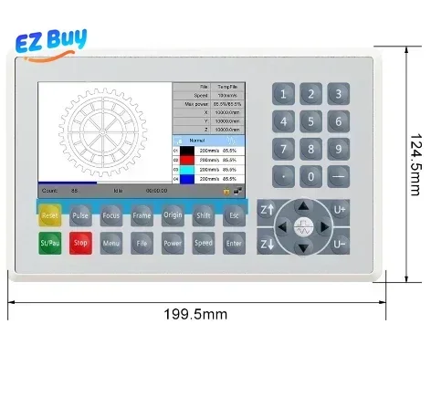 RDV6445G/S Universal CCD visual cutting and engraving system Small ccd 4 axes 2 heads