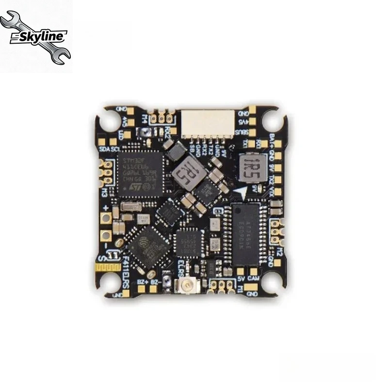 

G474 F411ELRS Контроллер полета ICM42688-P BLHELI_S 1-2S 12A 4in1 ELRS 2.4G M3,25,5X25,5 мм Дрон
