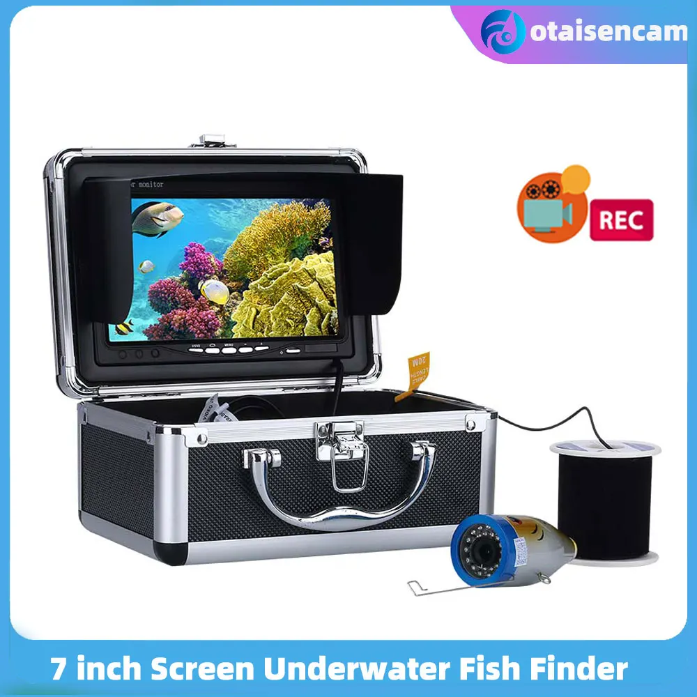 

Комплект для обнаружения рыбы, 9 дюймов, инфракрасная Светодиодная лампа, подводная визуальная камера, запись видео, 30 светильников