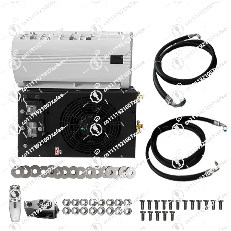 Ultra-thin Under-mounted 12V/24V Split Parking Air Conditioner/air Conditioner for Trucks, Vans and RVs