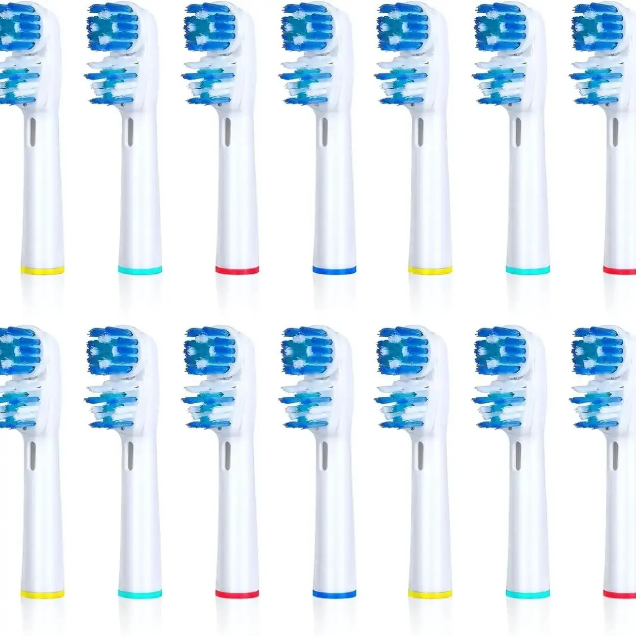 

Сменная насадка Dual Clean для электрических зубных щеток Oral-B Vitality Series, совместимая с Pro 1000, Smart 1500, Genius X, Double Clean Twice