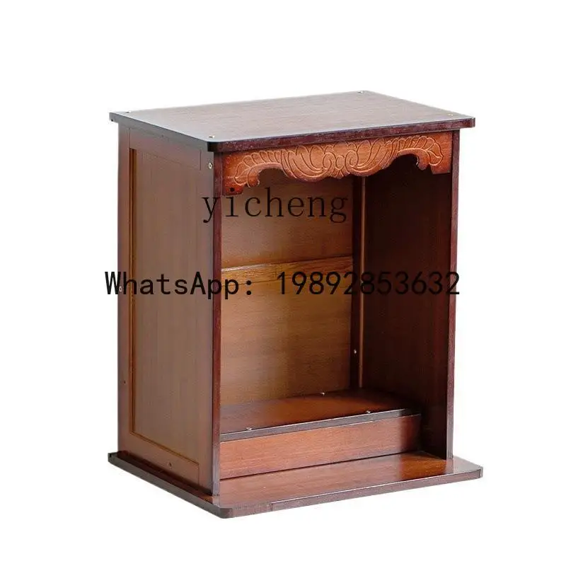 incense casket, Nanzhu household wall-mounted shrine frame, shrine table cabinet, Buddha cabinet