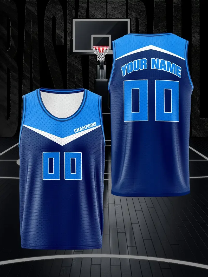 

Custom Name And Number Basketball Tank Top For Men New In Sleeve Loose Tshirts For Basketball Team Men's Sport Tee Shirts