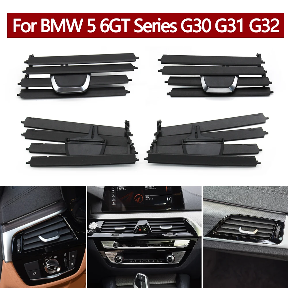 Araba ön arka klima AC Vent Grill Outlet klip tamir kiti için BMW 5 6GT serisi G30 G31 G32 525i 530i tekerlekli...