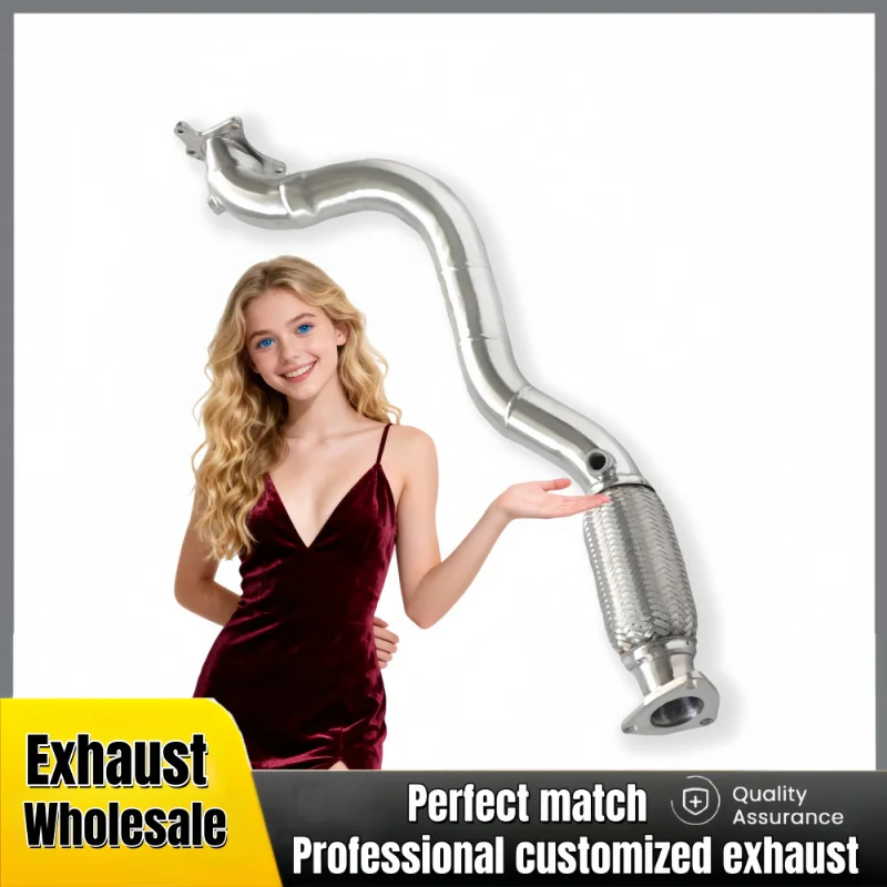 

Downpipe Exhaust Pipe for Honda Airwave 1.5 2008-2013 SS304 Car Performance Exhaust Manifold Header Power Upgrade