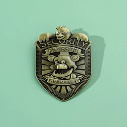 Fnaf Brooches Five Night At Freddy Enamel Pin Foxy Bonnie Animal Pins Badges Fashion Jewelry Accessories Gifts Kids Toys