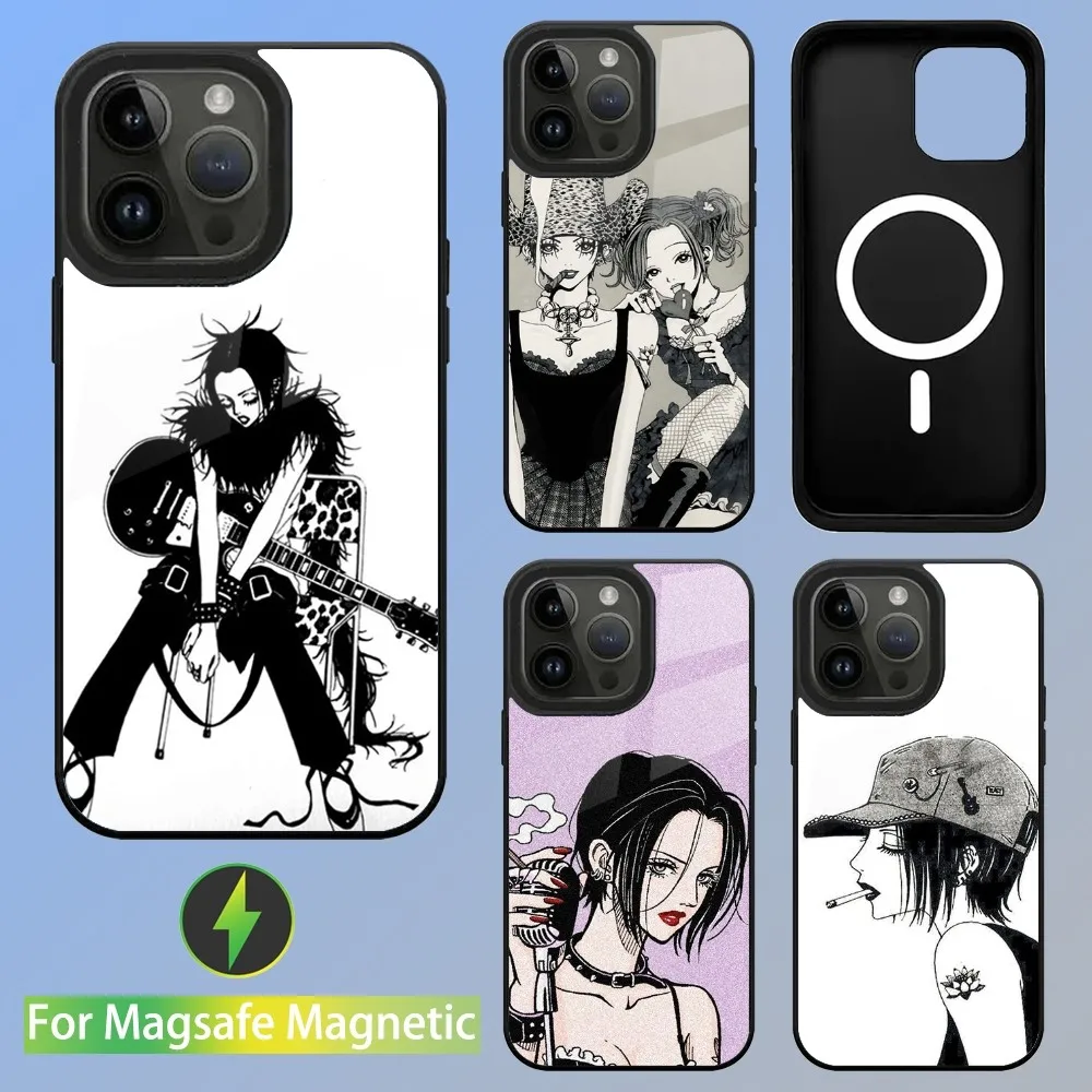 

Anime Oosaki N-Nana Phone Case For iPhone 15,14,13,12,11,Plus,Pro,Max Mini Magsafe Magnetic Wireless Charging