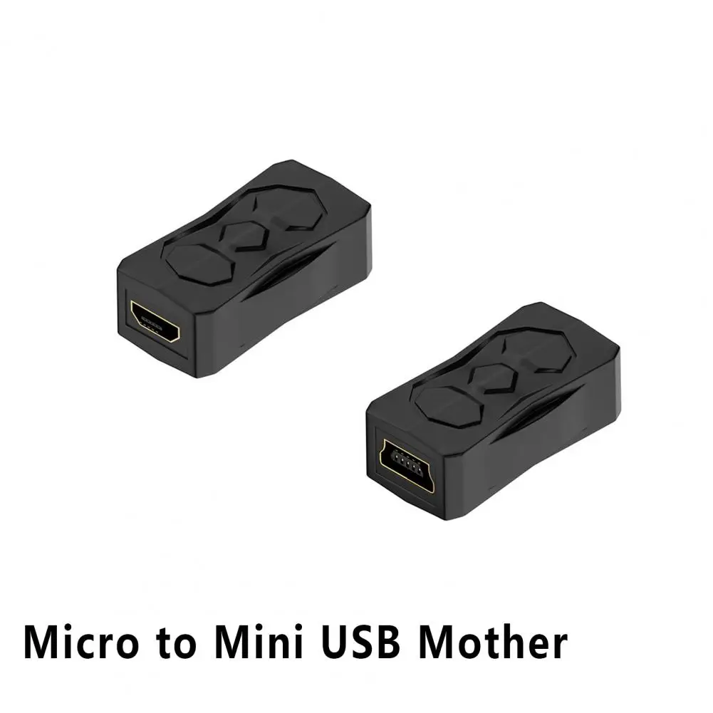 Usb2.0 Adapter Plug Play Adapter High-speed Micro to Mini Usb Adapter with Plug Play Functionality for Simple Structure 2.0a