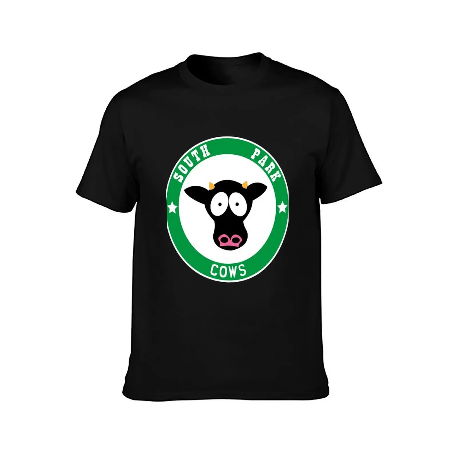 South Park Cows T-Shirt Christmas Casual Short Sleeve Top T-Shirt