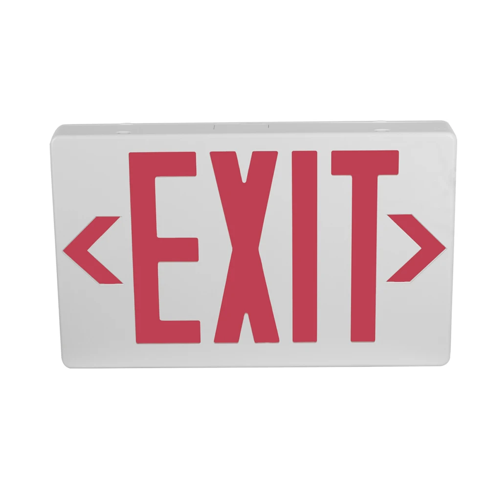 Newly launched wall-mounted square double-head LED emergency light 2X3W emergency lighting fire exit light box