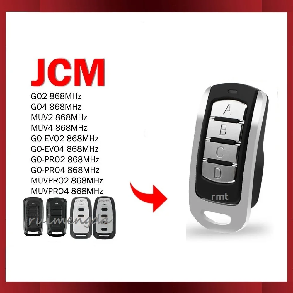 

JCM GO 2 4 EVO2 EVO4 PRO2 PRO4 MUV2 MUV4 MUVPRO2 MUVPRO4 Garage Door Remote Control Duplicator Gate Opener Transmitter 868MHz