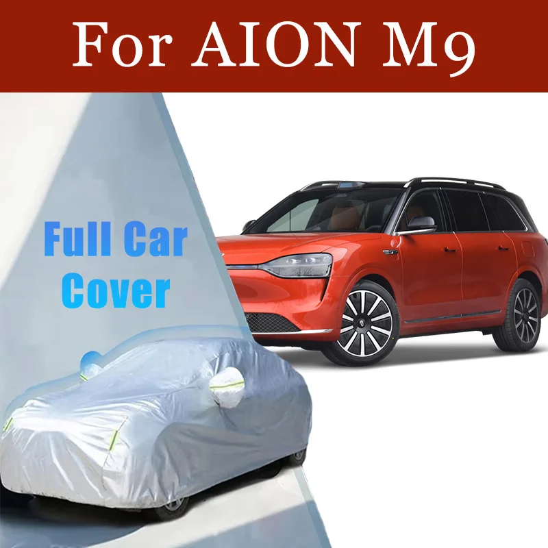 

FOR AION M9 Exterior Car Cover Outdoor Protection Full Car Covers cooling Cover Sunshade Waterproof Dustproof car Accessories