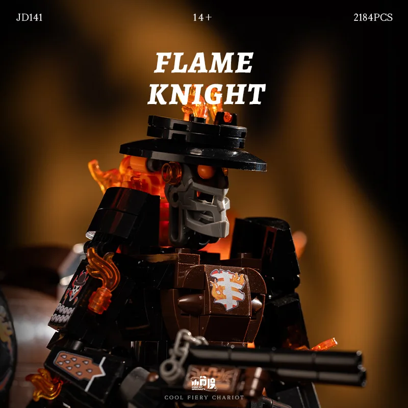 IN VOORRAAD MOC Creativiteit Ghost Rider Bouwstenen Model Mech Warhorse Bricks Assembleren Speelgoed voor Kinderen Verjaardagscadeau Set