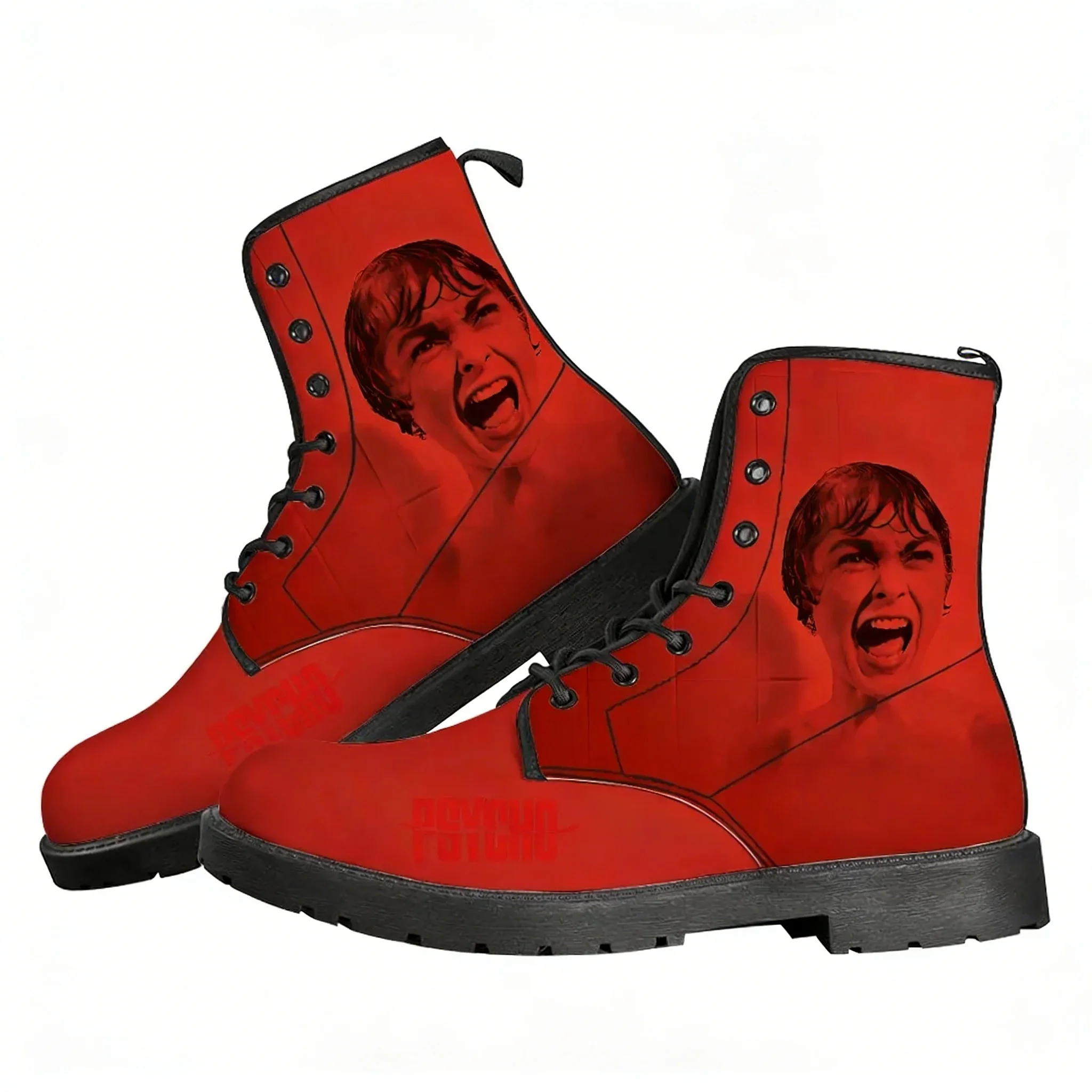 

Psycho Boot Mens Womens Teenager Casual Boot Outdoor High Quality Personalized Casual Lightweight Pattern Custom Made Shoes