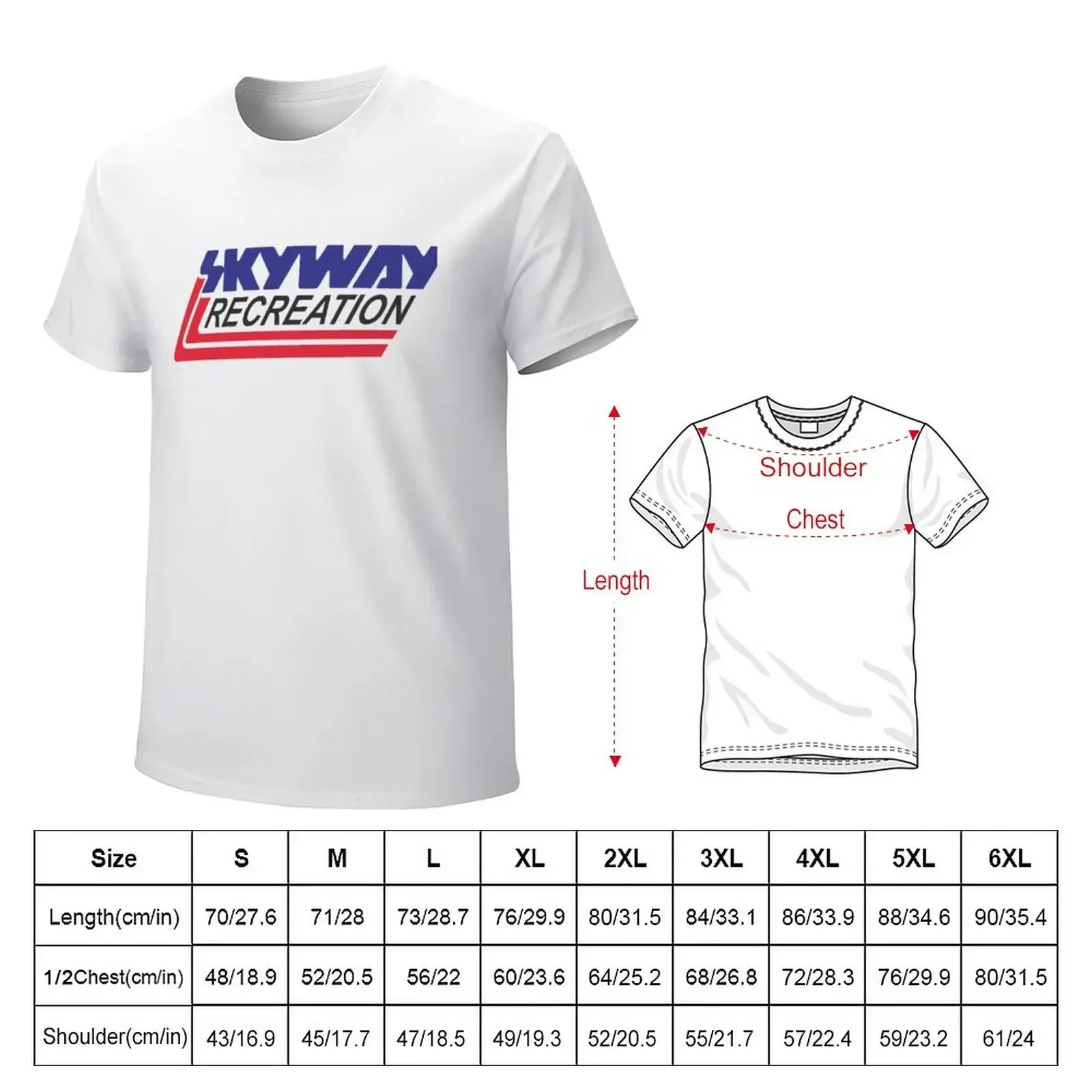skyway recreation bmx T-Shirt custom shirt sweat shirts graphic tee men clothes