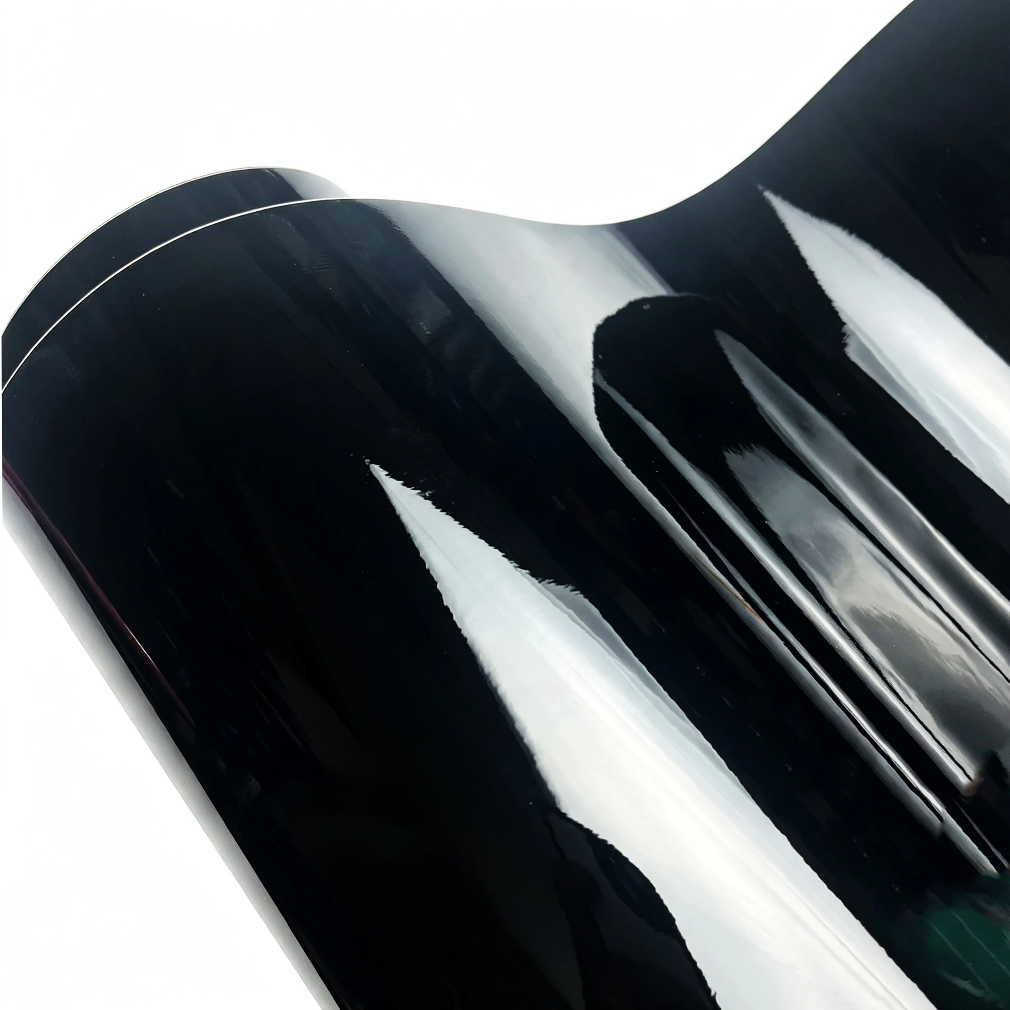 Glossy Black PVC Vinyl Wrap Film With Air Release Self Adhesive DIY Car Motorcycle Furniture Decoration Sticker