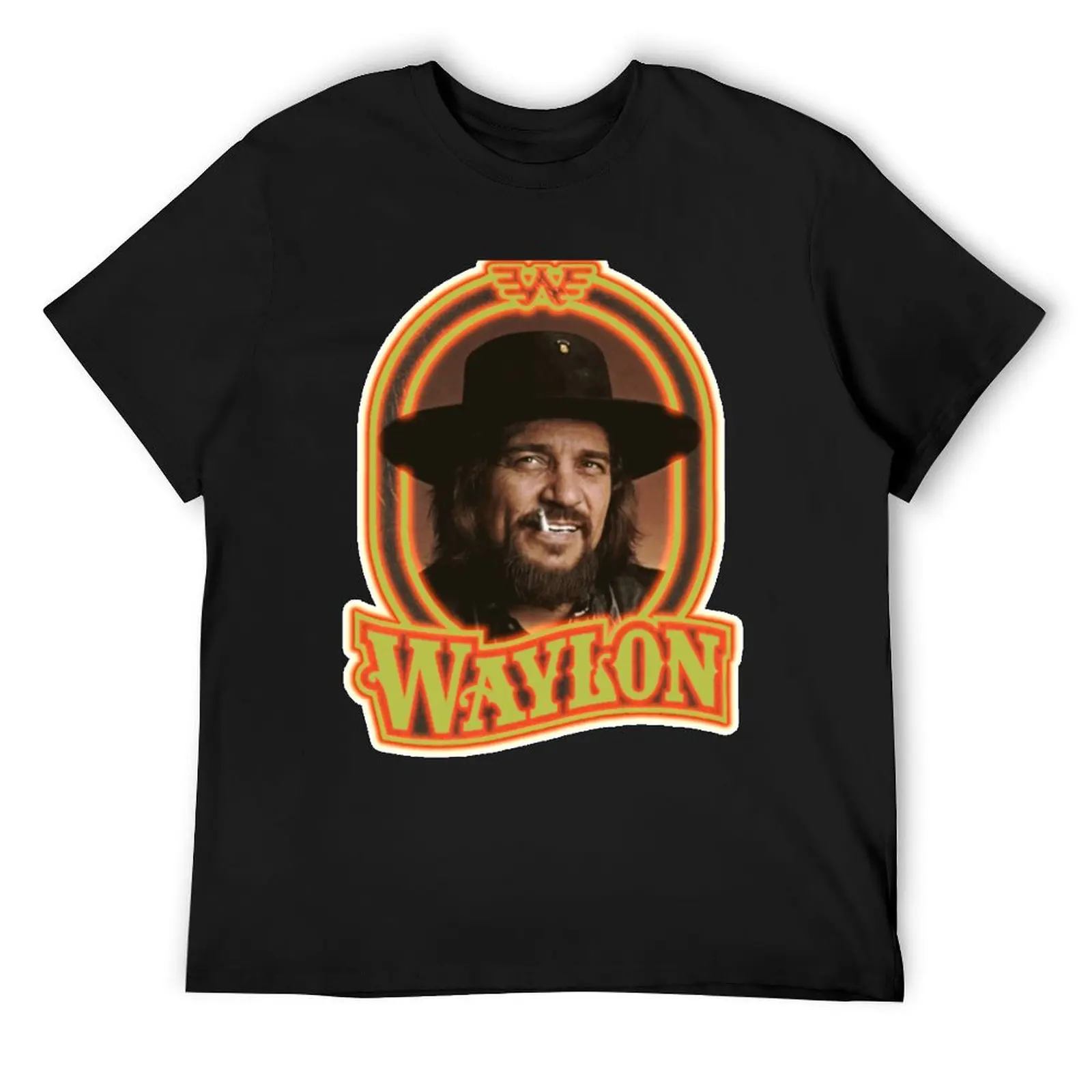 

Waylon Jennings Smoking T-Shirt graphic t shirt vintage shirts graphic tee new edition men t shirt