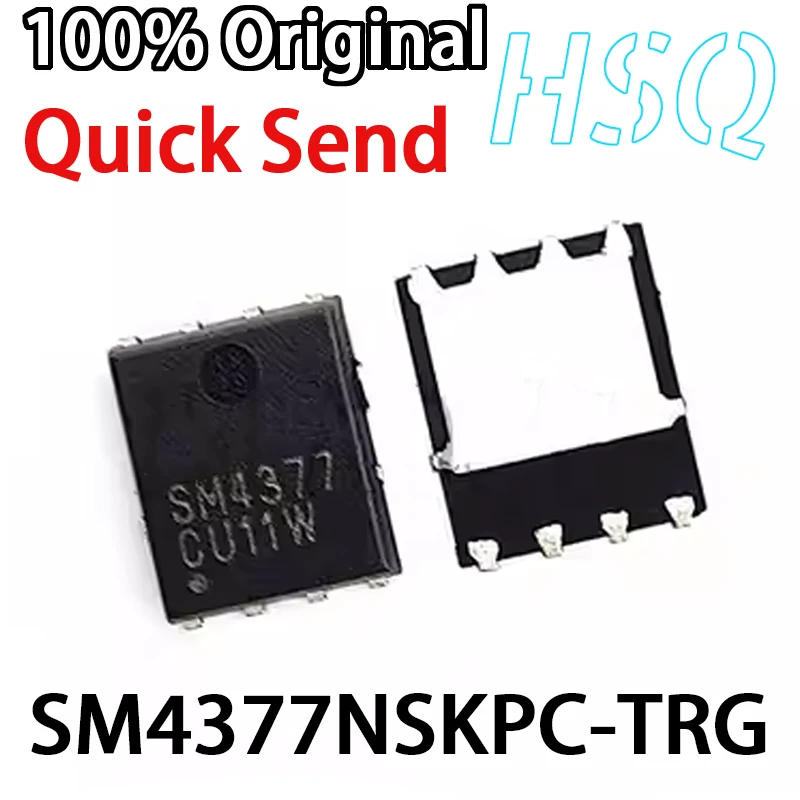 

5PCS SM4377NSKPC-TRG Screen Printed SM4377 DFN-8 5X6 N Channel MOSFET