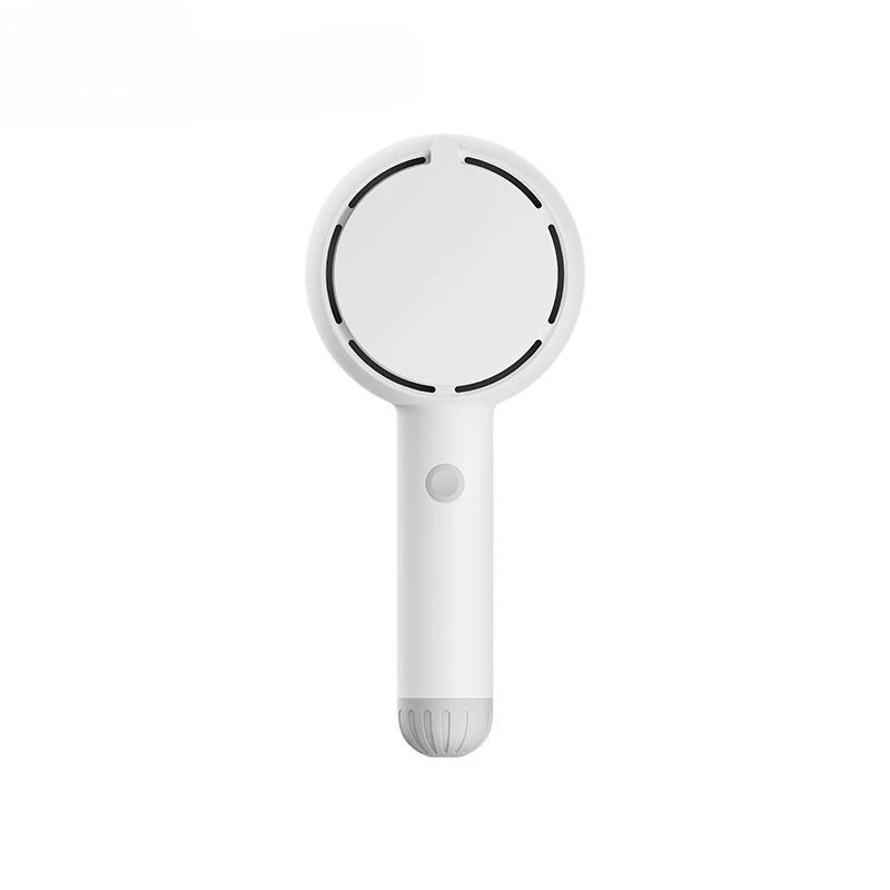 

Beauty Mirror Fan Handheld Makeup Mirror with Light Portable Silent USB Charging Summer Small Electric Fan