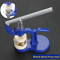 Professional Watch Back Case Press Tool For Close Watches With 12 Mould Sizes Back Cover Press Watch Presser Repair Tools Kit
