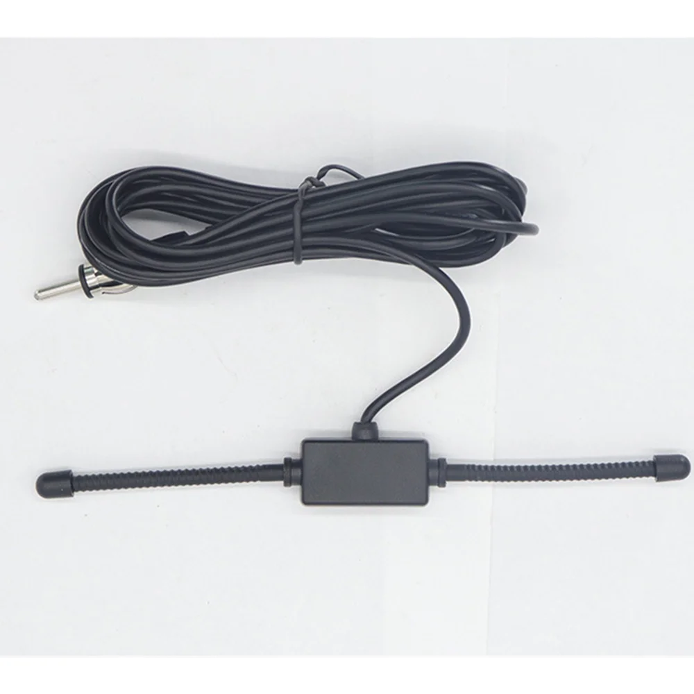 Antena Universal para parabrisas de coche, amplificador de señal de Radio AM FM, amplificador de Radio oculto, Antena activa para camión, estéreo de 12V, B0H2