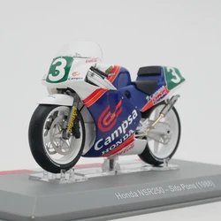 Ixo-ダイキャスト合金モーターサイクル,1988モデル,ホンダnsr250,サイドポン,オートバイのおもちゃ,クラシックな大人のお土産,ディスプレイギフト,1:18スケール