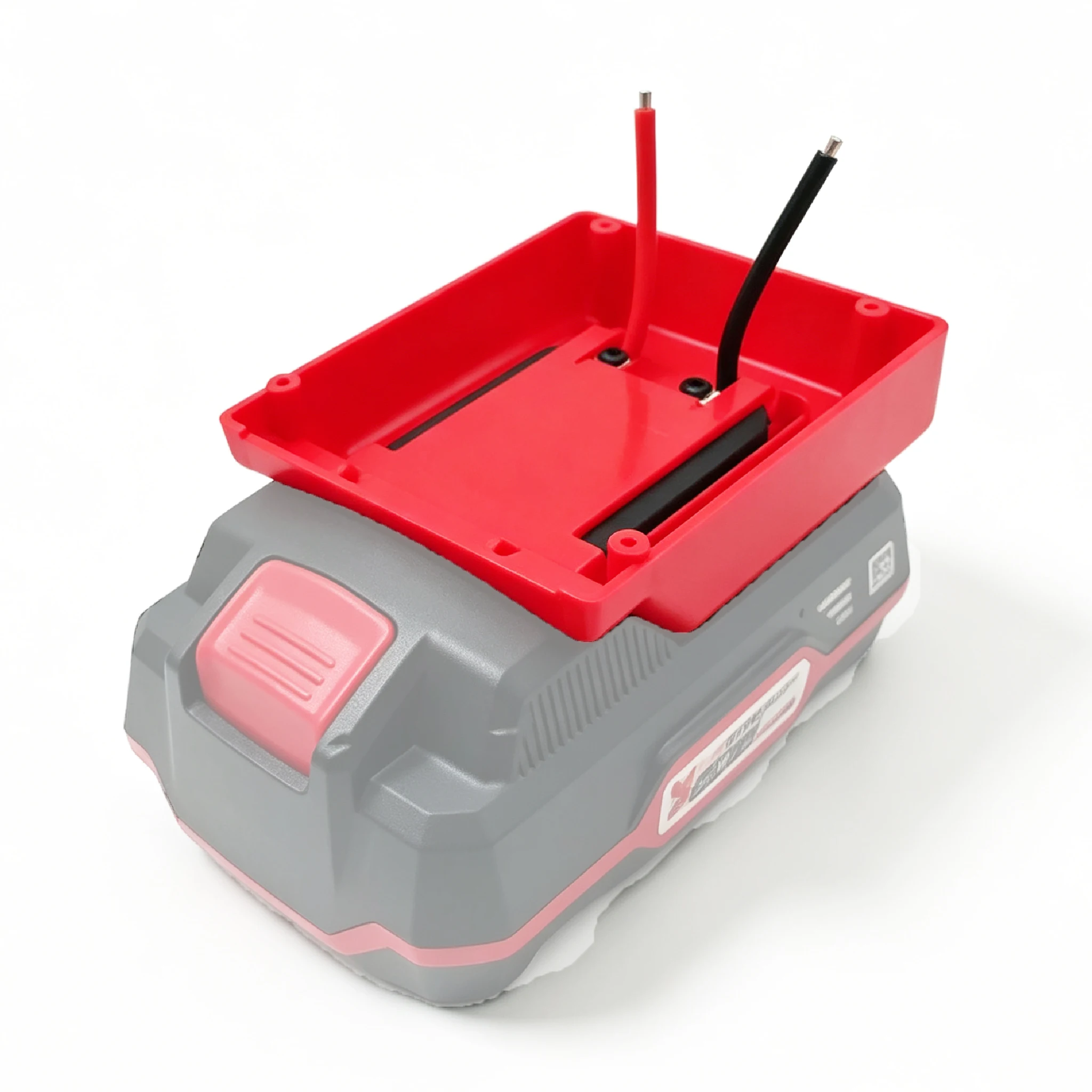 Lithium-Batteriegehäuse DIY-Adapteranschluss für Parkside PAPS204, Einhell, Ozito PXBAT52, Devon und Worx Batterien – Detail 1