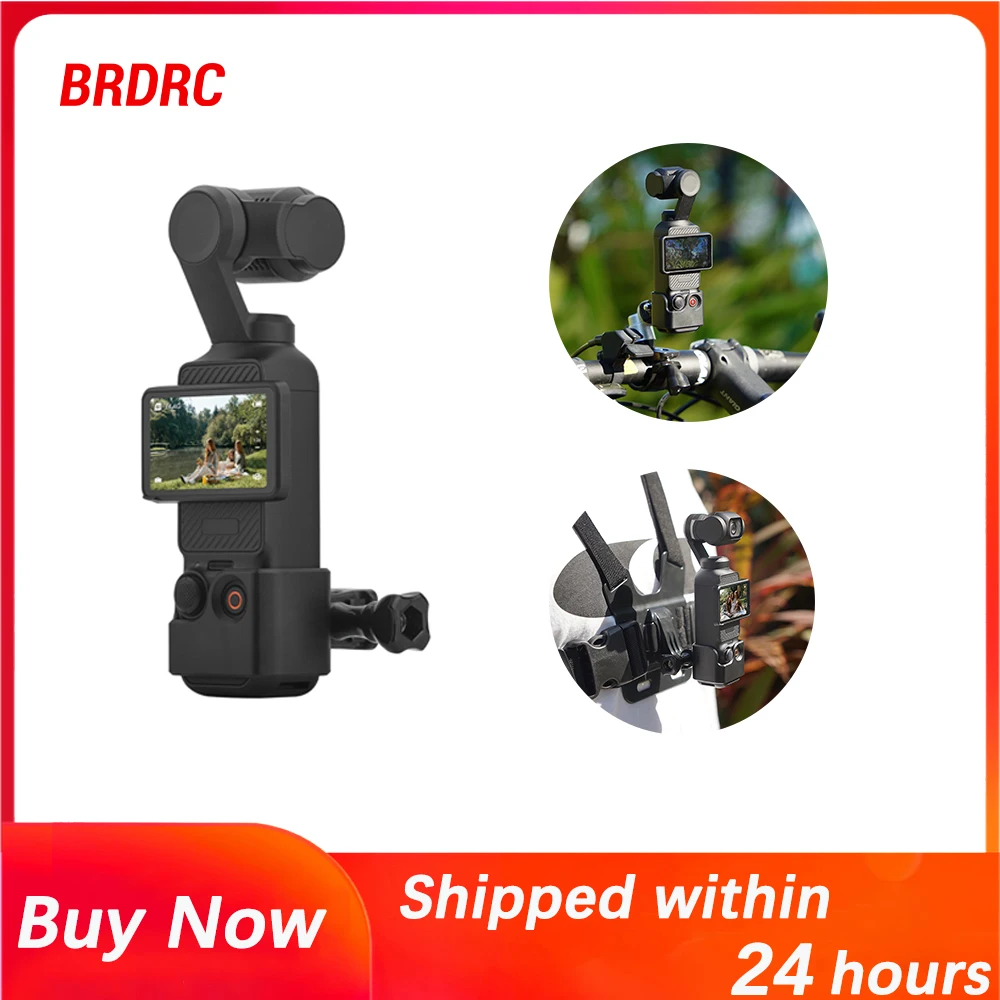 محول لكاميرا DJI Osmo Pocket 3، حامل إطار ممتد مناسب لحقيبة الظهر ومشبك عقال وحزام الصدر ومجموعة الكاميرا