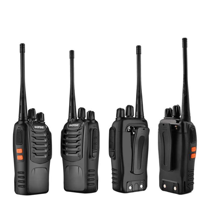 BaoFeng-walkie-talkie BF-888S, 2800mAh, 5W, 3km-5km, profesional, para hoteles, viajes por carretera, sitios de construcción