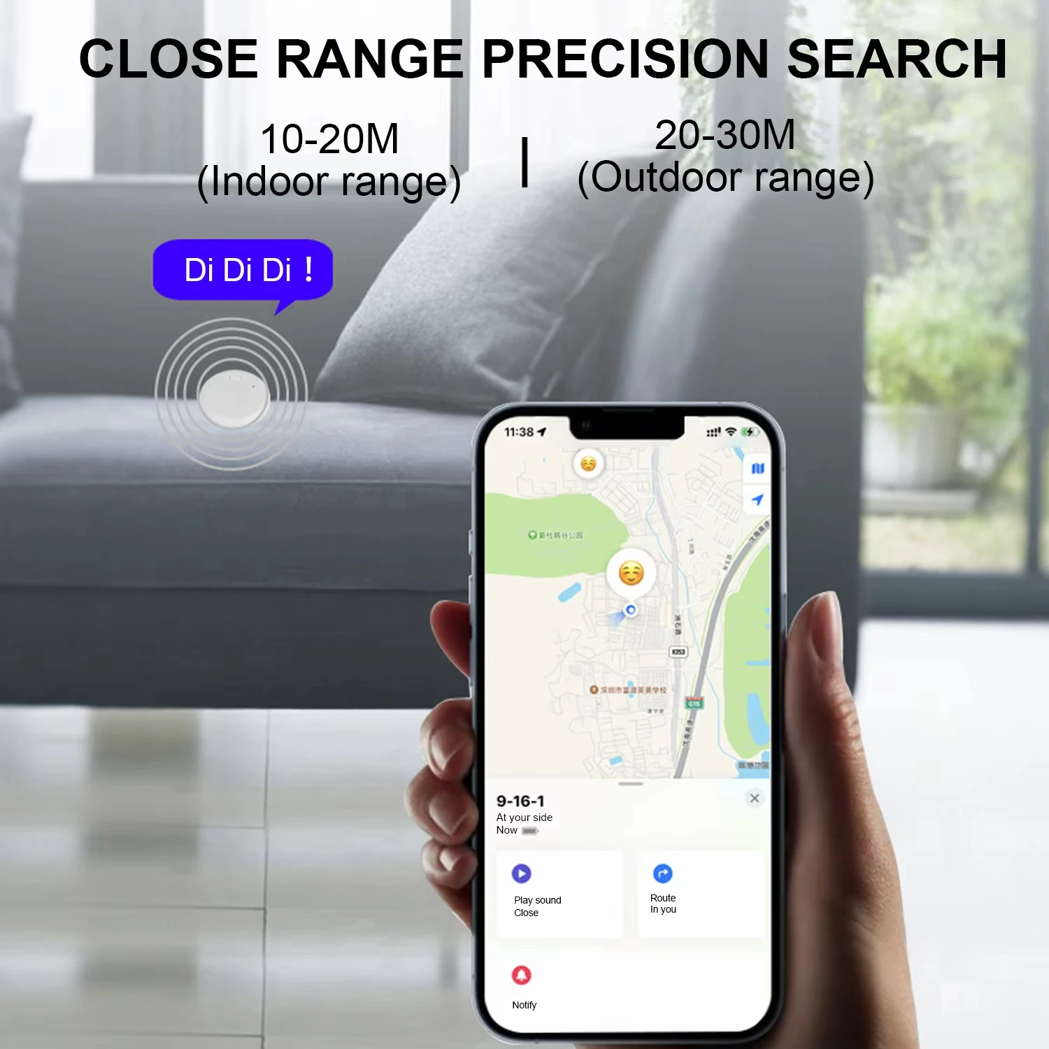 Xiaomi Mijia Smart GPS Finder Tracker Mini Tag Works With Find My APP Anti Lost Reminder Device Locator Key Luggage Pet Finder