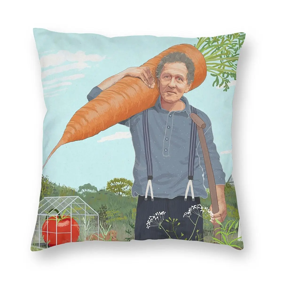 

Квадратная наволочка Монти Дон, декоративная наволочка, наволочка для дома, спальни, автомобиля