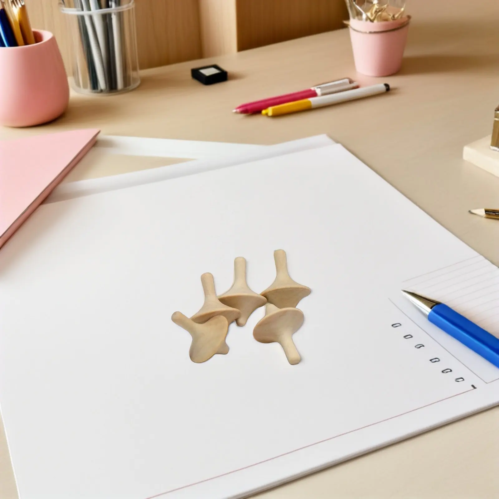 

Набор из 10 деревянных волчков для самостоятельной росписи, развивающие игры для детей, для игр в помещении