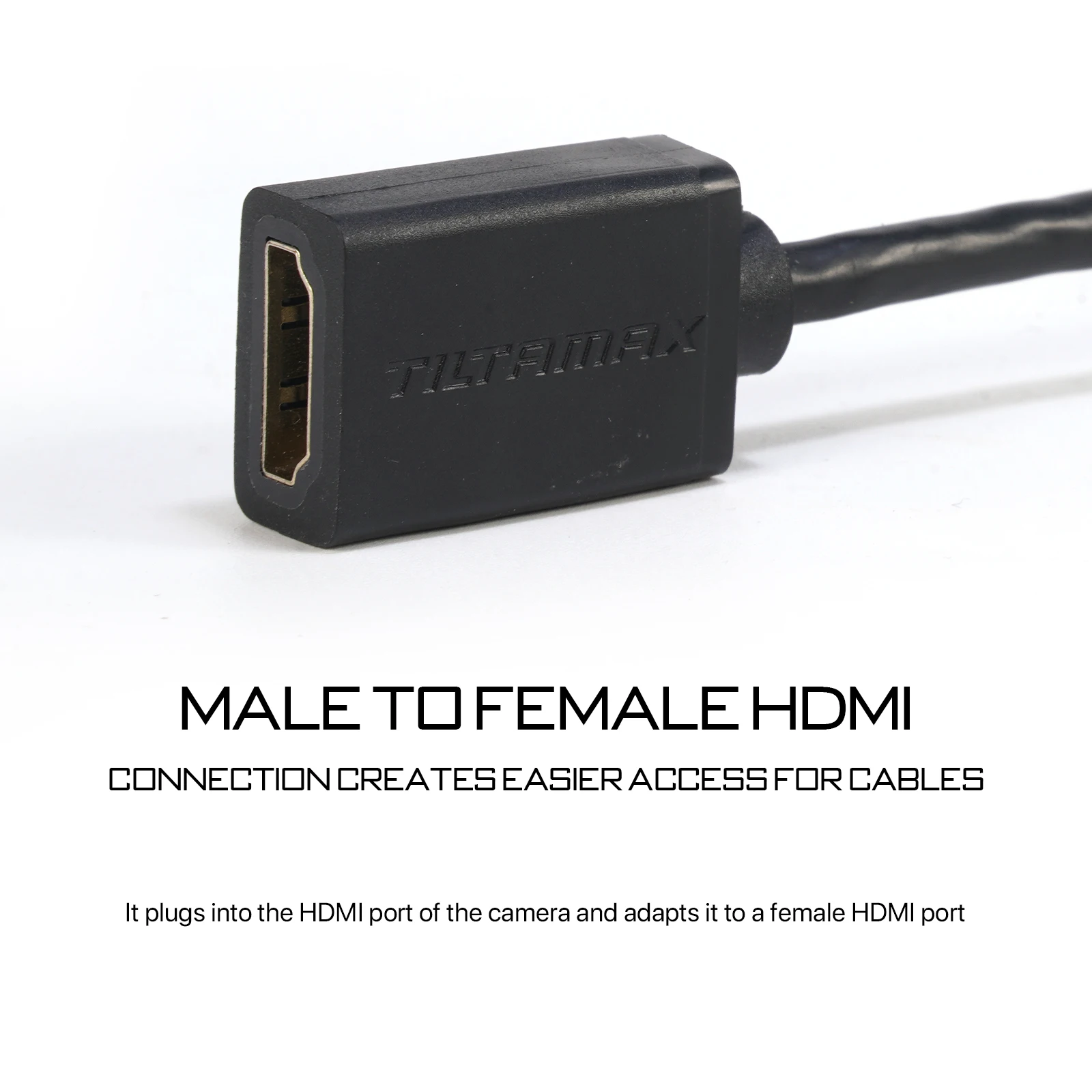 TILTA TCB-HDM-HDF HDMI Male to HDMI Female Cable with Any Standard HDMI Cable and Tiltaing Camera Cage
