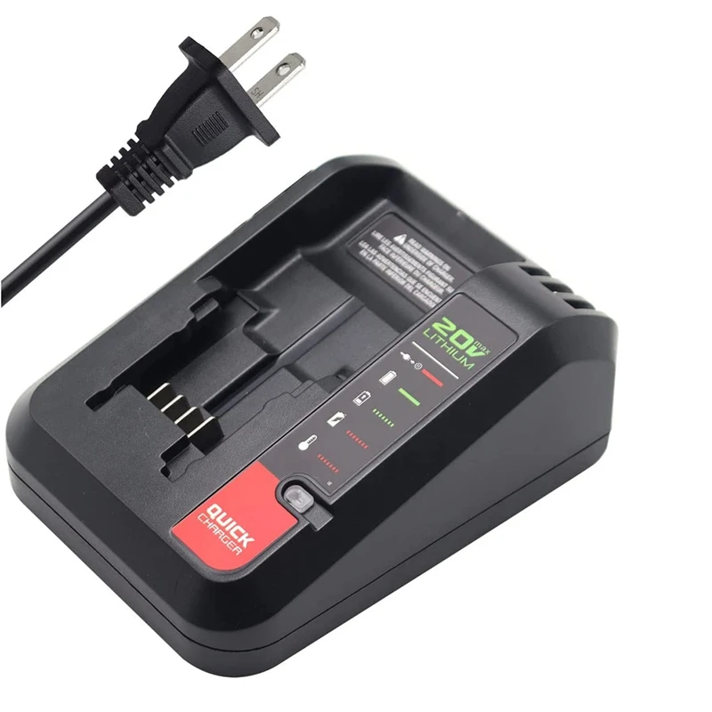 

Зарядное устройство для литий-ионного аккумулятора для Black Decker, зарядное устройство 20 В, 10,8 В, 14,4 В, 18 В, PCC690L L2AFC FMC690L FMC688L 686L