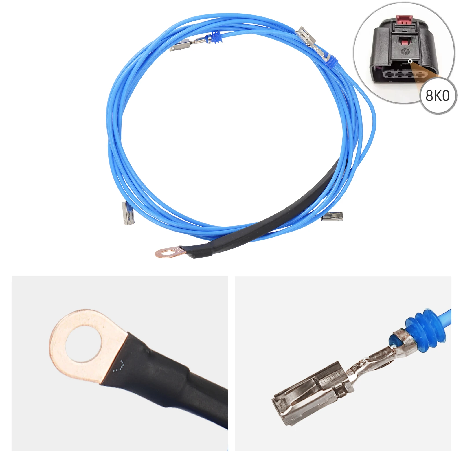 

For EA888 Gen3 1.8T 2.0T 8K0 Coil Grounding Wire, for VW Golf GTI & R for Golf MK7/MK7.5/MK8, for Audi A3 S3