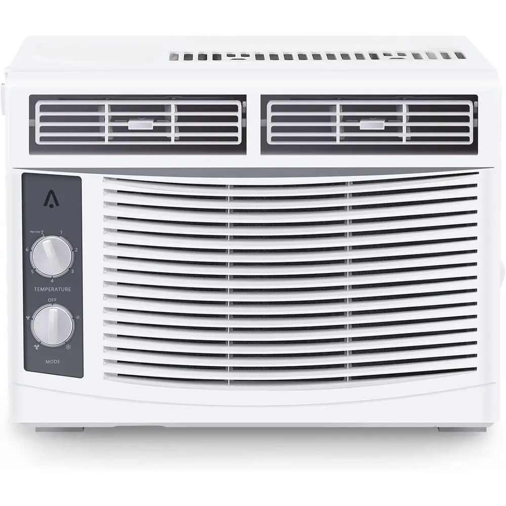 

5,000 Window Air Conditioner - Cool up to 150 Sq. t. with Easy-to-Use Mechanical Controls and Reusable ilter, Perect or Small Be