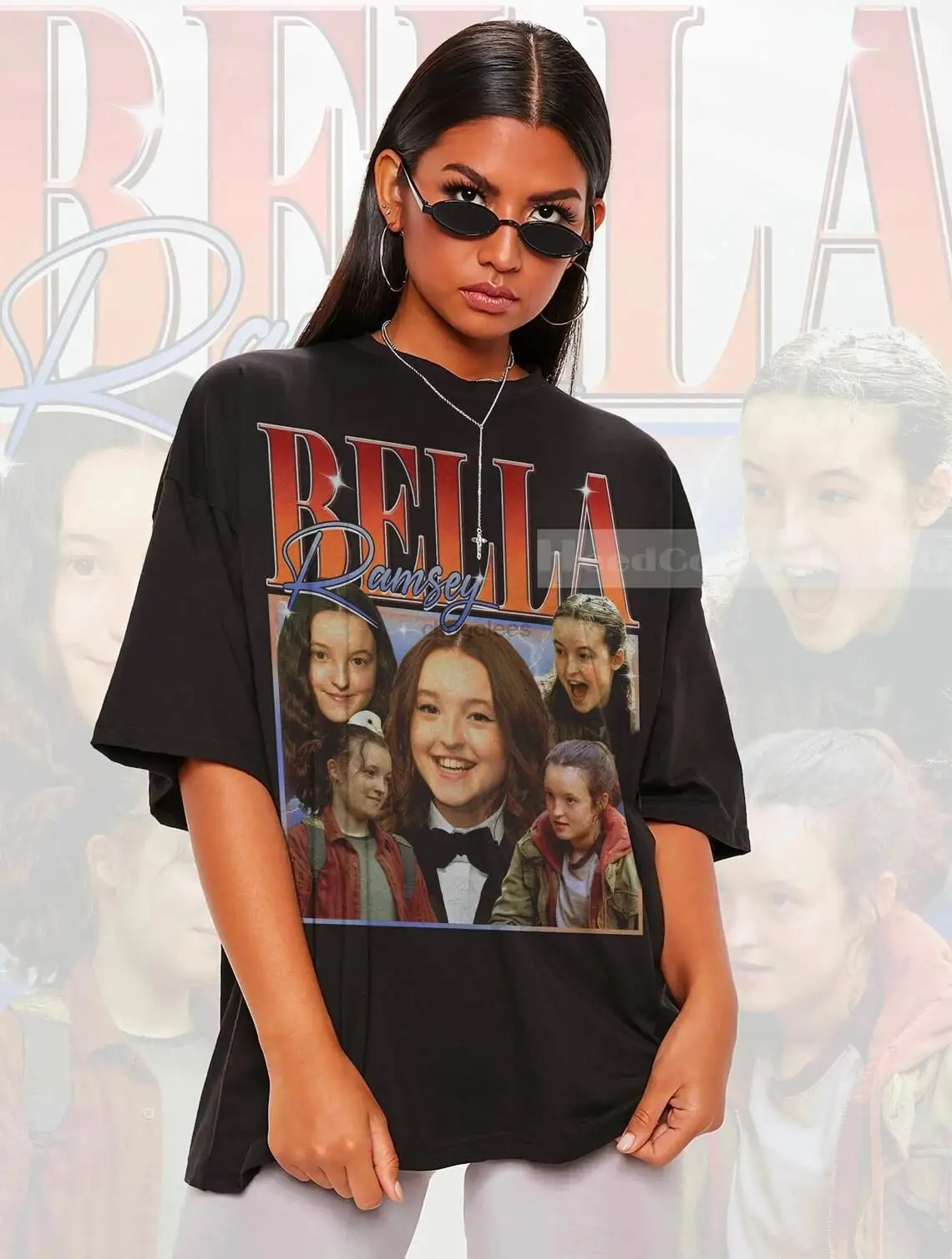 Bella Ramsay Vintage Shirt Bella Ramsey Ellie Lyanna Mormont Tshirt Bella Ramsey Fan Tees Bella Ramsey Retro 90s tee