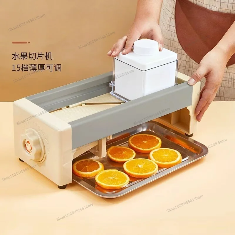For Fruit Slicer Commercial Adjustable Thickness Milk Tea Shop Dedicated Manual Slicing Accessories