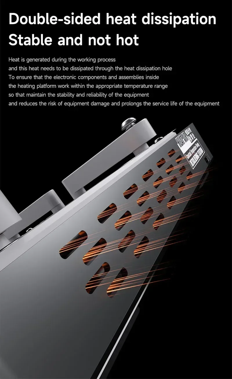 Hot SalesPreheating Platform Mechanical Hot Air Desoldering Station Mobile Phone Main Board Maintenance Degumming Station