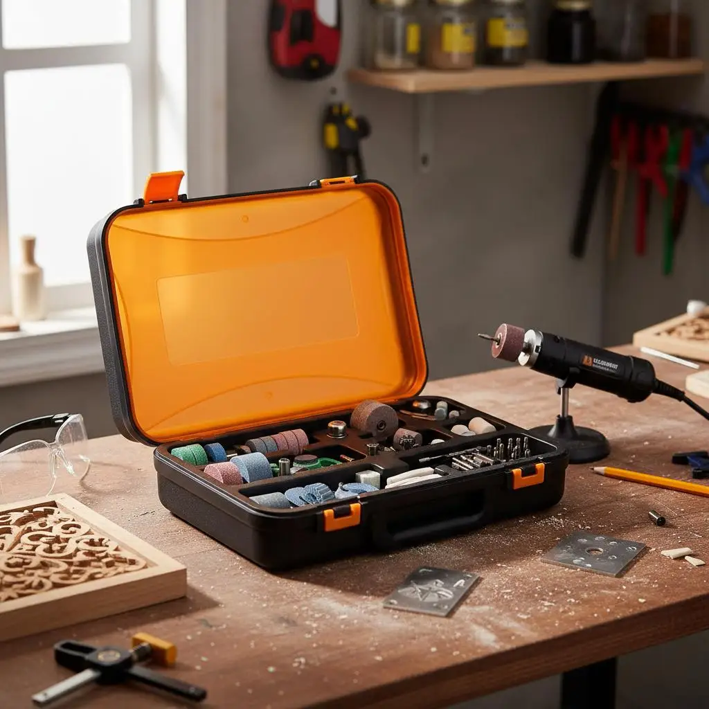 

Набор насадок для электрической шлифовальной машины с хвостовиком 1/8 дюйма для деревообработки, металлообработки, изготовления ювелирных изделий, универсальный многофункциональный комплект из 357 предметов