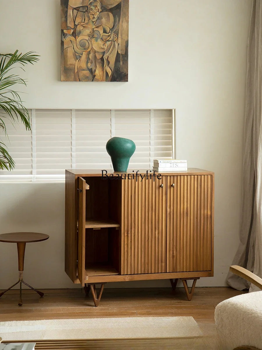 

yj32 Wood | Indonesian Teak Cabinet\ Retro Medieval Living Room Bedroom Entry Entrance Locker