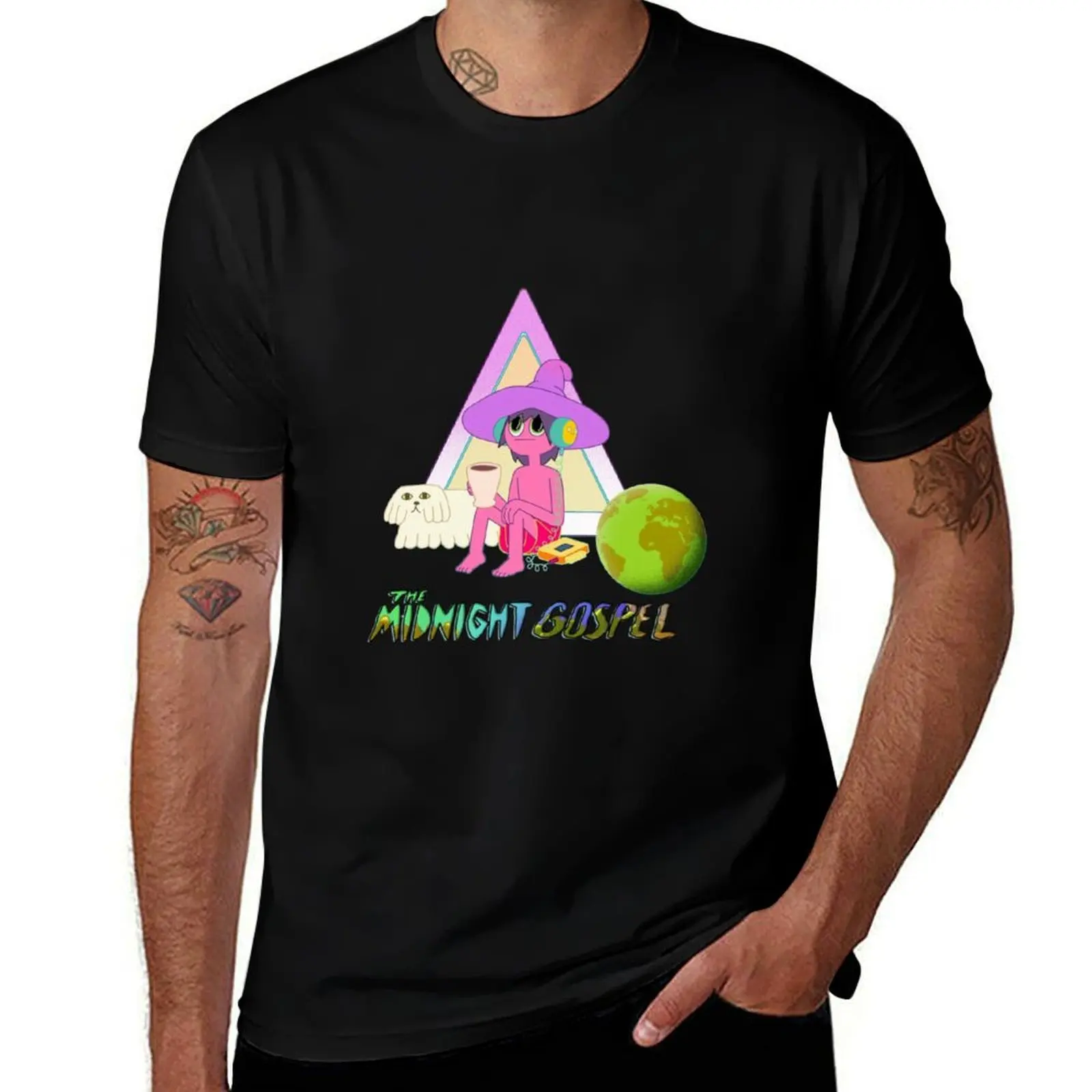 

Midnight Gospel T-Shirt t shirts for man graphic cars cotton t shirts man 100%