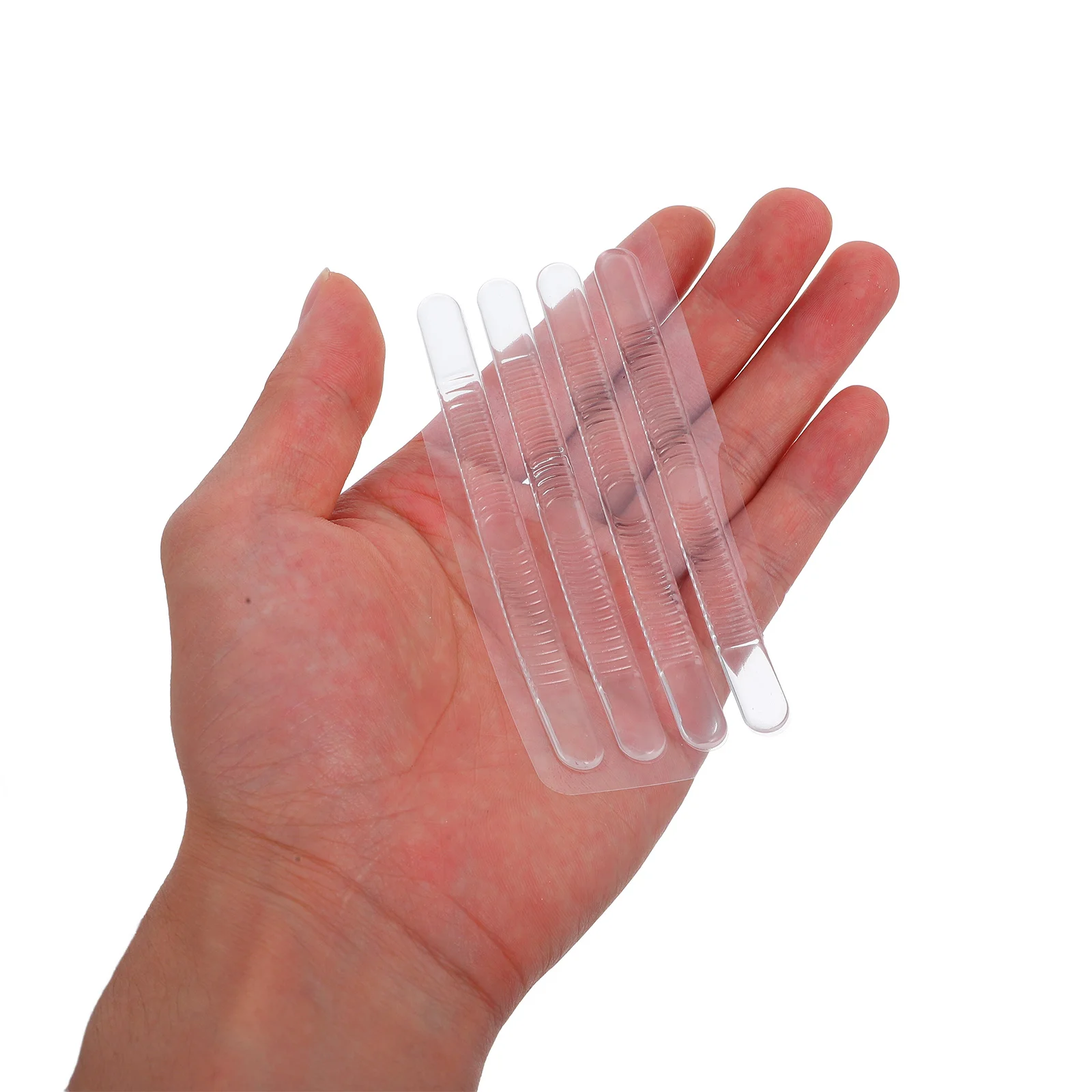 8 pezzi cuscinetti per tacchi alti fodere per tallone resistenti all'usura inserti per scarpe adatti a tutte le scarpe strumenti per la cura del piede impugnature per tallone comode